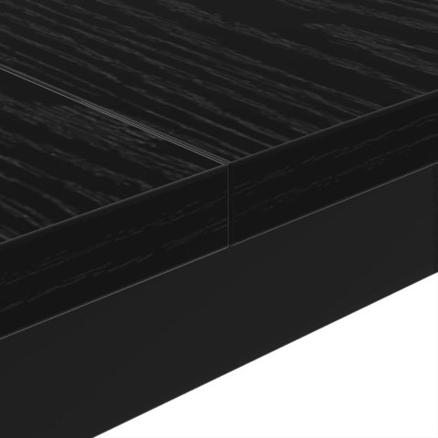 VidaXL Stolik kawowy Czarny Dąb 100 x 100 x 45 cm