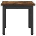VidaXL Stolik kawowy Dąb dymny 40 x 40 x 36 cm Materiał drewnopochodny