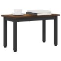 VidaXL Stolik kawowy Dąb dymny 60 x 30 x 36 cm Materiał drewnopochodny