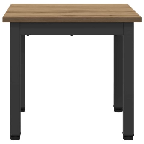 VidaXL Stolik kawowy Dąb rzemieślniczy 40 x 40 x 36 cm