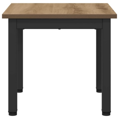 VidaXL Stolik kawowy Dąb rzemieślniczy 40 x 40 x 36 cm