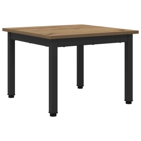 VidaXL Stolik kawowy Dąb rzemieślniczy 50 x 50 x 36 cm