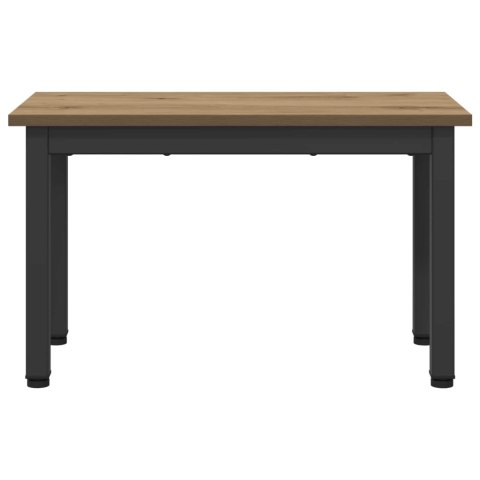 VidaXL Stolik kawowy Dąb rzemieślniczy 60 x 30 x 36 cm