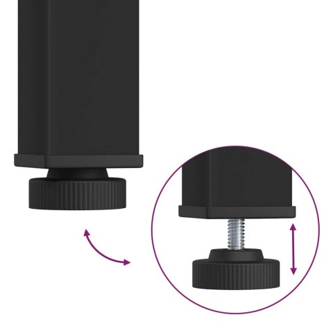VidaXL Stolik kawowy Dąb rzemieślniczy 60 x 30 x 36 cm