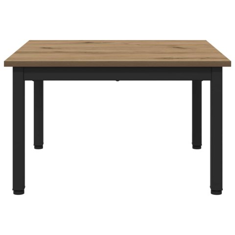 VidaXL Stolik kawowy Dąb rzemieślniczy 60 x 60 x 36 cm