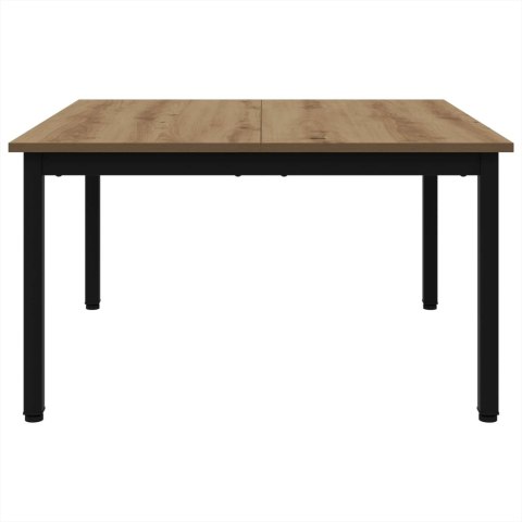 VidaXL Stolik kawowy Dąb rzemieślniczy 80 x 80 x 45 cm