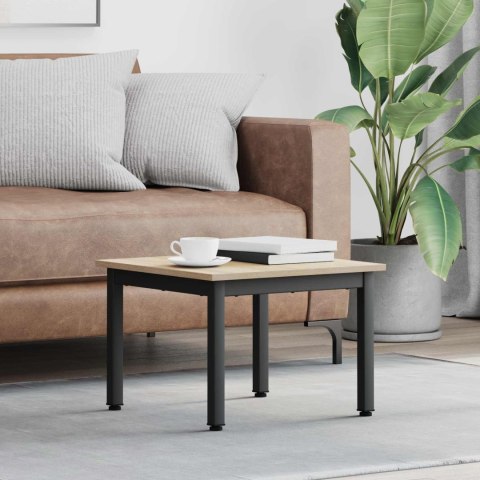 VidaXL Stolik kawowy Sonoma 50 x 50 x 36 cm Materiał drewnopochodny