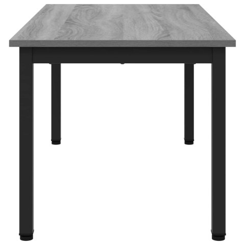 VidaXL Stolik kawowy Szary Sonoma 100 x 50 x 45 cm