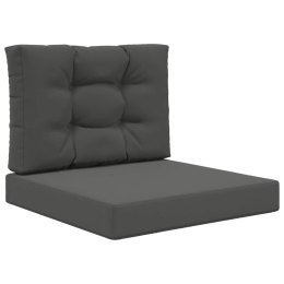 VidaXL Poduszka do sofy na zewnątrz 2 pcs Antracyt Poliester