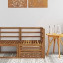 VidaXL Sofa narożna na zewnątrz Lite Drewno Akacji Naturalny