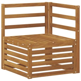 VidaXL Sofa narożna na zewnątrz Lite Drewno Akacji Naturalny