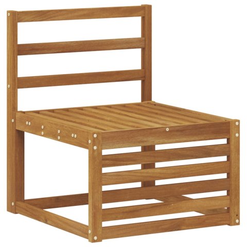 VidaXL Środkowa sofa ogrodowa Lite Drewno Akacji Naturalny