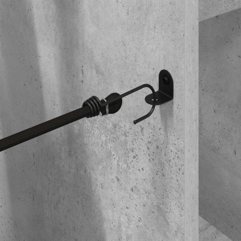 VidaXL Szafka golfowa Gładki Betonowy szary 102 x 45 x 85,5 cm