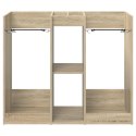 VidaXL Szafka golfowa Gładki Dąb Sonoma 102 x 45 x 85,5 cm