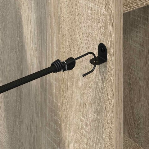 VidaXL Szafka golfowa Gładki Dąb Sonoma 102 x 45 x 85,5 cm