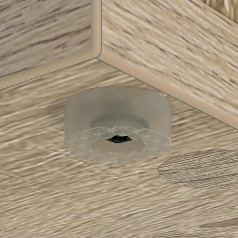 VidaXL Szafka golfowa Gładki Dąb Sonoma 102 x 45 x 85,5 cm