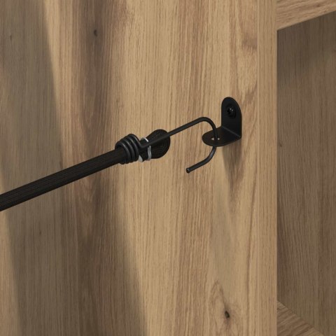 VidaXL Szafka golfowa Gładki Dąb rzemieślniczy 102 x 45 x 85,5 cm