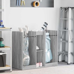 VidaXL Szafka golfowa Gładki Szary Sonoma 102 x 45 x 85,5 cm