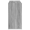 VidaXL Szafka golfowa Gładki Szary Sonoma 102 x 45 x 85,5 cm