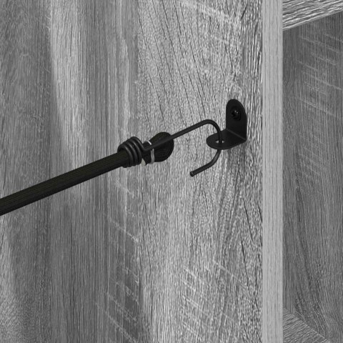 VidaXL Szafka golfowa Gładki Szary Sonoma 102 x 45 x 85,5 cm