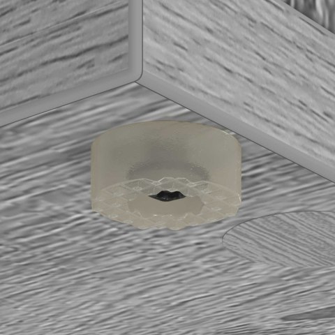 VidaXL Szafka golfowa Gładki Szary Sonoma 102 x 45 x 85,5 cm