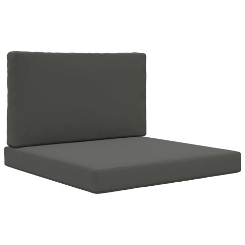 VidaXL Poduszka do sofy na zewnątrz 2 pcs Antracyt Poliester