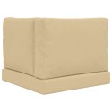 VidaXL Poduszka do sofy na zewnątrz 3 pcs Beżowy Poliester