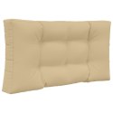 VidaXL Poduszka do sofy na zewnątrz 3 pcs Beżowy Poliester