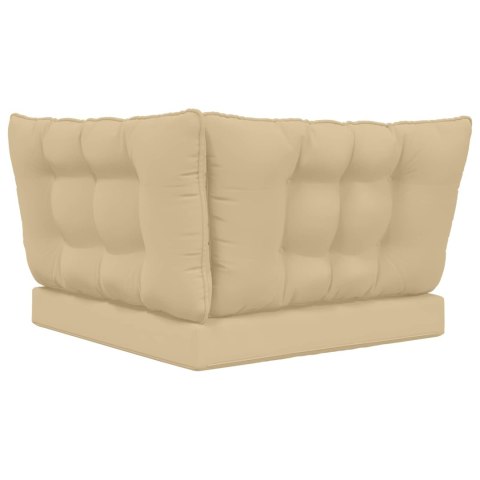 VidaXL Poduszka do sofy na zewnątrz 3 pcs Beżowy Poliester