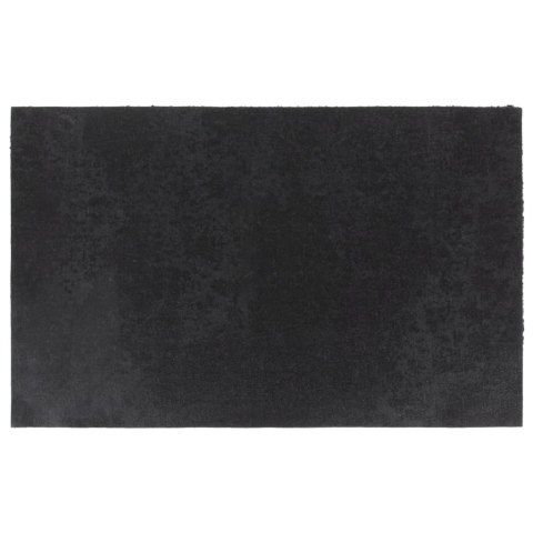 VidaXL Wycieraczka, czarna, 50x80 cm, włókno kokosowe, tuftowana