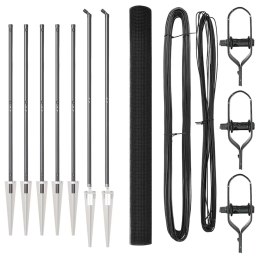 VidaXL Słupek ogrodzeniowy. Szary