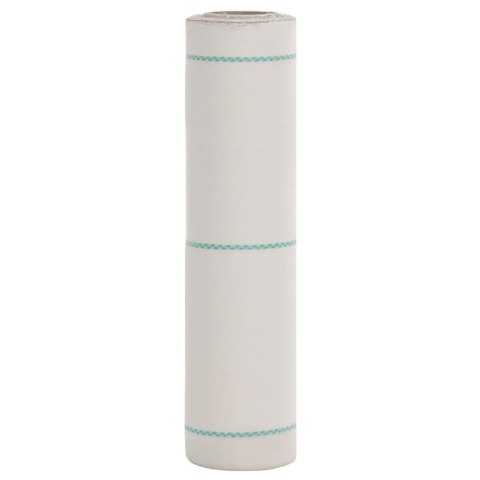 VidaXL Agrowłóknina antychwastowa, biała, 0,5x10 m, PP