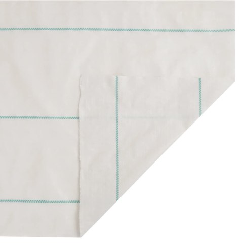 VidaXL Agrowłóknina antychwastowa, biała, 0,5x10 m, PP