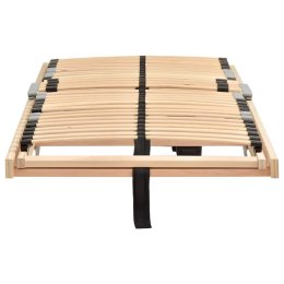 VidaXL Stelaż z listew Brązowy 90 x 190 cm Drewno bukowe