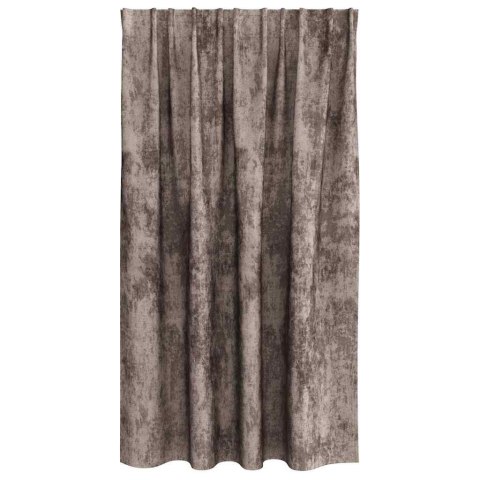 VidaXL Zasłony z weluru 2 pcs Cappuccino 140 x 140 cm Aksamit