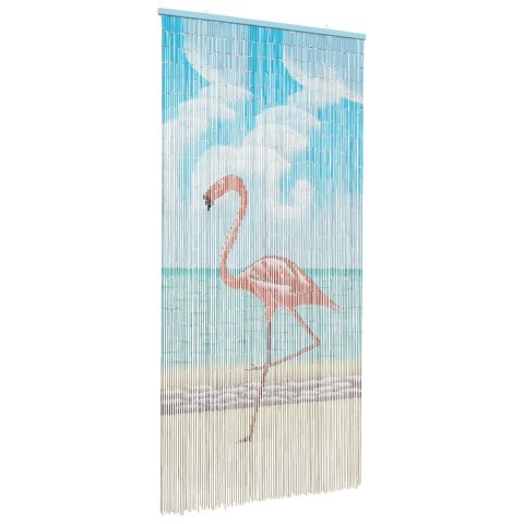 VidaXL Firanka na drzwi przeciw owadom wielokolorowy 200 x 100 cm