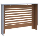 OSŁONA NA KALORYFER OGRZEJNIK ANTRACYTOWA 112X19X81,5 CM MDF