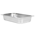 POJEMNIKI GASTRONOMICZNE GN 1/1 100 MM STAL NIERDZEWNA BEMAR ZESTAW 4 SZTUKI