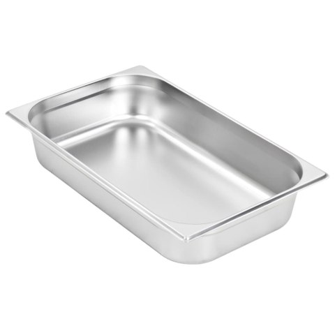 POJEMNIKI GASTRONOMICZNE GN 1/1 100 MM STAL NIERDZEWNA BEMAR ZESTAW 4 SZTUKI