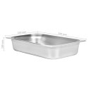 POJEMNIKI GASTRONOMICZNE GN 1/1 100 MM STAL NIERDZEWNA BEMAR ZESTAW 4 SZTUKI