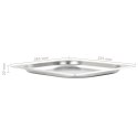 POJEMNIKI GASTRONOMICZNE GN 1/2 20 MM STAL NIERDZEWNA TACA ZESTAW 8 SZTUK