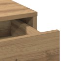 TOALETKA 3 PCS DĄB RZEMIEŚLNICZY MATERIAŁ DREWNOPOCHODNY