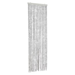 VidaXL Zasłona przeciwko owadom, szara, 56x185 cm, szenil