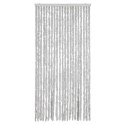 VidaXL Zasłona przeciwko owadom, szara, 90x200 cm, szenil