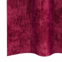 VidaXL Zasłony z weluru 2 pcs Czerwone wino 140 x 140 cm Aksamit