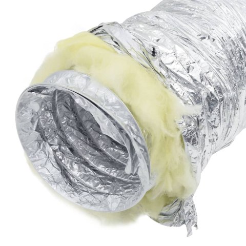 VidaXL Przewód wentylacyjny, izolowany, aluminiowy, 6 m, Ø15 cm