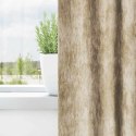 VidaXL Zasłony z weluru z zasłonami 2 pcs Kremowy 140 x 140 cm Aksamit