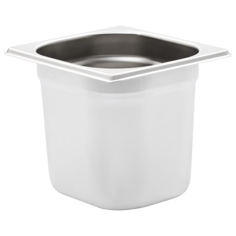 POJEMNIKI GASTRONOMICZNE GN 1/6 150 MM STAL NIERDZEWNA BEMAR ZESTAW 8 SZTUK