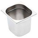 POJEMNIKI GASTRONOMICZNE GN 1/6 150 MM STAL NIERDZEWNA BEMAR ZESTAW 8 SZTUK