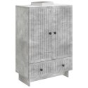 VidaXL Bufet Betonowy Szary 66 x 34,5 x 95 cm Drewno inżynieryjne